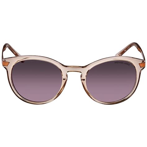 michael kors eyewear purple plastic round|Women's Purple Designer Sunglasses .